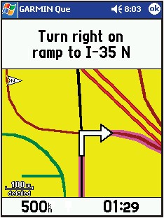 GARMIN Que auto zoom