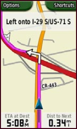 GARMIN Colorado 300 Navigation Map
