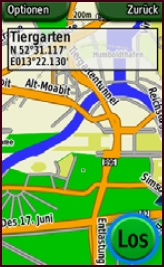 GARMIN Colorado 300 Navigation Start