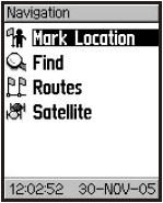 GARMIN Edge 305 Navigation