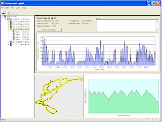 Graphical data analysis with Forerunner Logbook