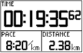 GARMIN Forerunner 101 timer