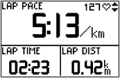 GARMIN Forerunner 301 lap