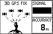GARMIN Foretrex 101 satellites