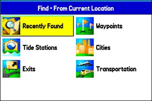 GARMIN GPSMAP278 find