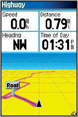 GARMIN GPSMAP60CS Highway