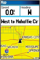 GARMIN GPSMAP60CS Map