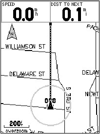 GARMIN GPSMAP76 map
