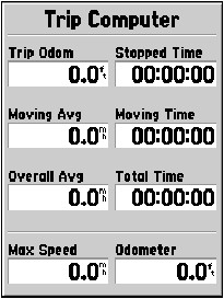 GARMIN GPSMAP76 trip computer
