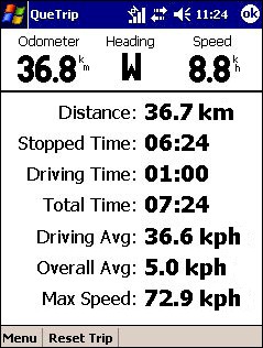 GARMIN iQue M5 trip computer