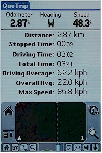 GARMIN iQue 3600 trip computer
