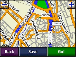 GARMIN Nuvi 200/250 map