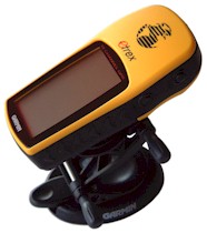 Dashboard mounting kit for GARMIN eTrex with mounted GPS device (GPS not included)