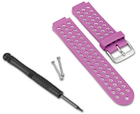 Wrist strap white/violet for GARMIN Forerunner 220