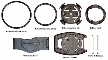Quick release kit for GARMIN Forerunner 310XT