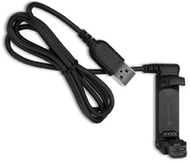 USB data/power cradle black for GARMIN Forerunner 220