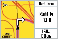 GARMIN Quest auto zoom