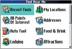 GARMIN Quest find