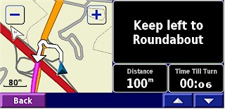 GARMIN StreetPilot 7500 autozoom