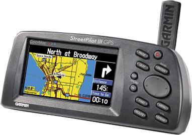 GARMIN StreetPilot III Atlantic ColorMap