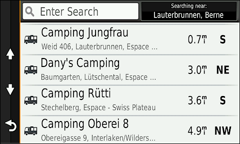 GARMIN Camper 660 - ACSI Campgrounds