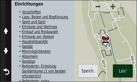 GARMIN Camper 660 - ACSI Campingplatz-Beschreibung (3 von 3)