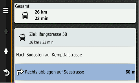 GARMIN Camper 660 - Navigationsanweisung (1 von 2)