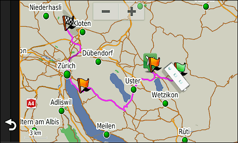 GARMIN Camper 660 - Route