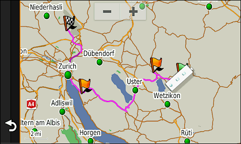 GARMIN Camper 660 - Route