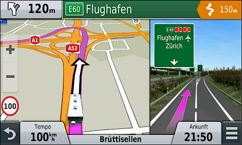 GARMIN Camper 660 - Spurassistent