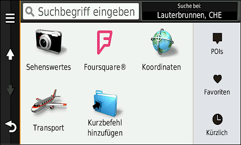GARMIN Camper 660 - Zieleingabe (2 von 2)