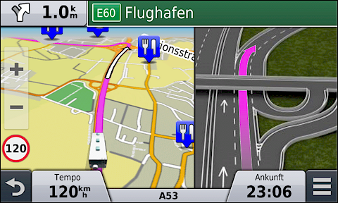 GARMIN Camper 760 - Spurassistent 1