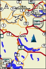 GARMIN Dakota 10 Grundkarte Zuerich und Umgebung