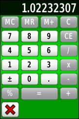GARMIN Dakota 10 calculator