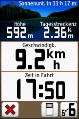 GARMIN Dakota 10 Trip Computer mit grosser Schrift