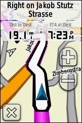 GARMIN Dakota 20 navigation map