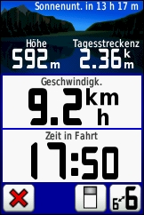 GARMIN Dakota 20 Trip Computer mit grosser Schrift