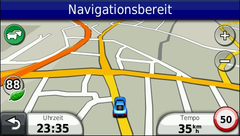 GARMIN Dezl 560 - Karte im Tag-Modus