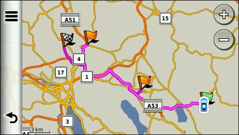 GARMIN Dezl 560 - Route