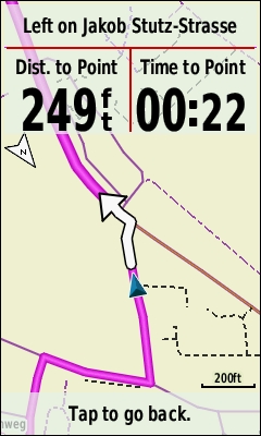 GARMIN Edge 1000 - Direction