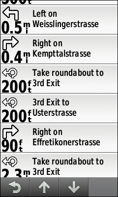 GARMIN Edge 1000 - Directions