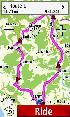 GARMIN Edge 1000 - Roundtrip