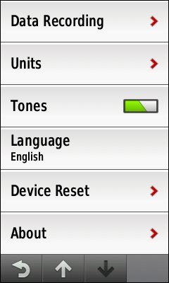 GARMIN Edge 1000 - System Settings (2 of 2)