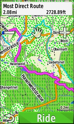 GARMIN Edge 1000 - Back to Start