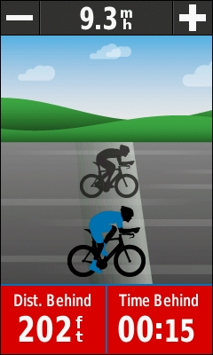 GARMIN Edge 1000 - Virtual Partner