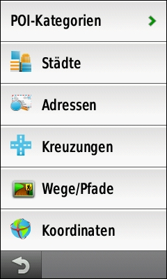 GARMIN Edge 1000 - Ziele