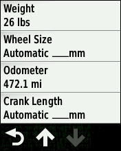 GARMIN Edge 510 Bike Profile (2 of 2)