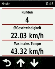 GARMIN Edge 510 Protokoll (2 von 3)