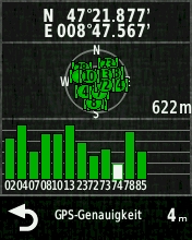 GARMIN Edge 510 Satelliten