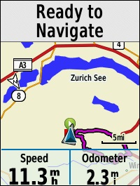GARMIN Edge 520 Map